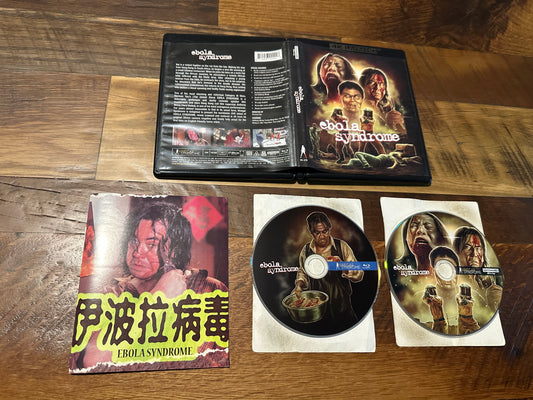 Ebola Syndrome (4K Ultra HD/Blu Ray, Vinegar Syndrome, 90’s Classic)