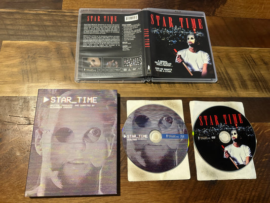 Star Time (Blu ray/DVD, Vinegar Syndrome, Slipcover, 90’s Classic, 2 Disc)