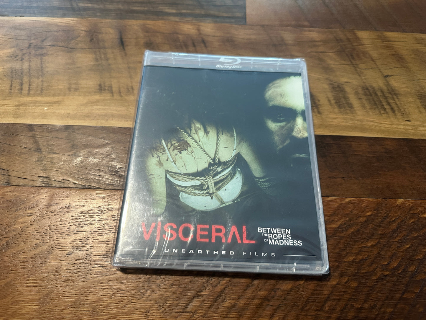 Visceral Between the Ropes of Madness (Blu ray, Unearthed Films, Disturbing Horror, NEW)