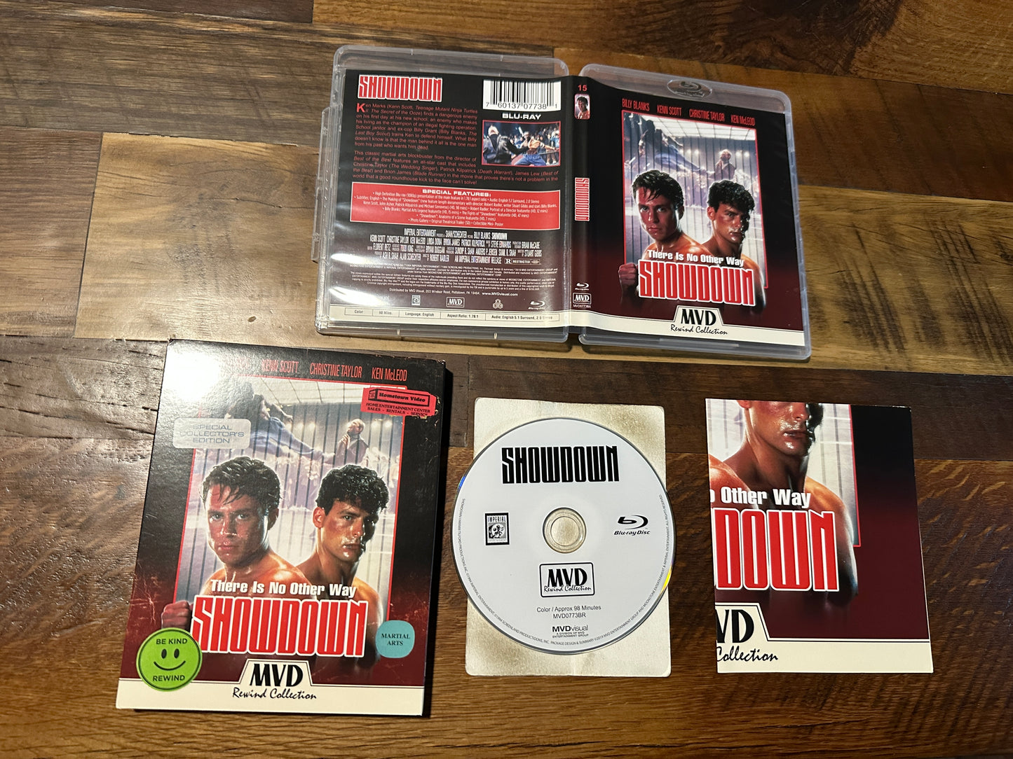 Showdown (Blu ray, MVD Rewind Collection, Slipcover, Billy Blanks)
