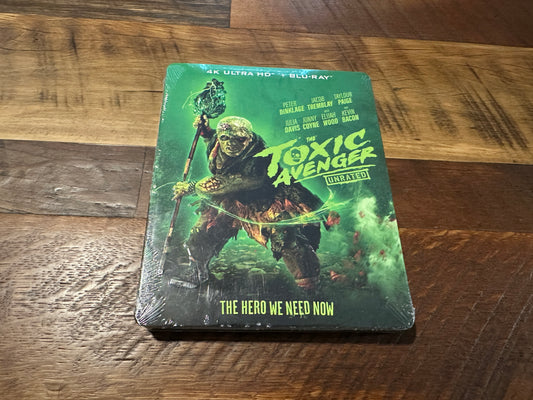 The Toxic Avenger (4K Ultra HD/Blu ray, Cineverse, Steelbook, NEW)