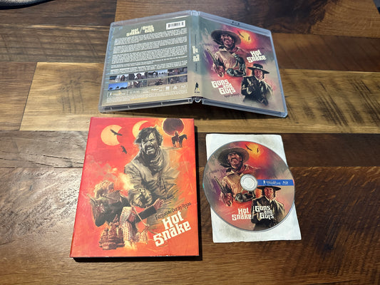 Hot Snake & Guns And Guts Blu ray-Vinegar Syndrome-Slipcover