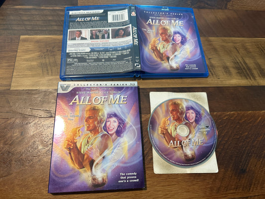 All Of Me (Blu ray, Lionsgate, Slipcover, Steven Martin Classic, No Digital)