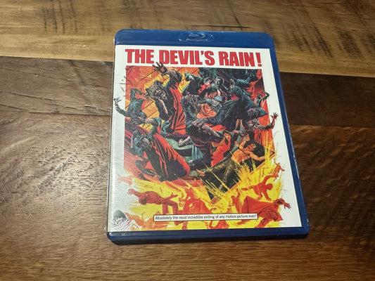The Devil’s Rain Blu ray-Severin Films-70’s Horror Classic-NEW/Sealed