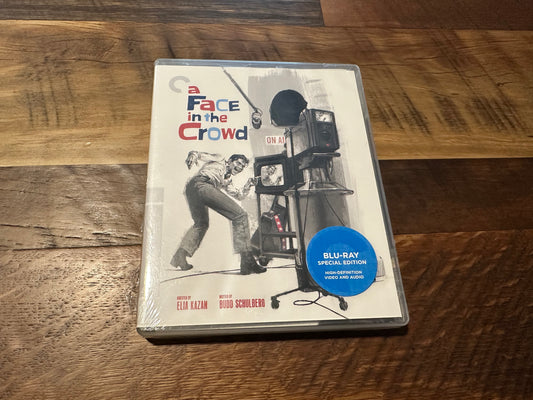 A Face In The Crowd Blu ray-Criterion Collection-Special Edition-50’s Classic-NEW/Sealed