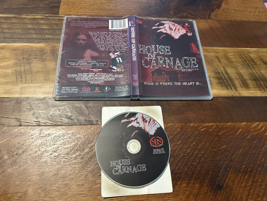 House Of Carnage DVD-SRS Cinema-Low Budget Horror-Obscure-