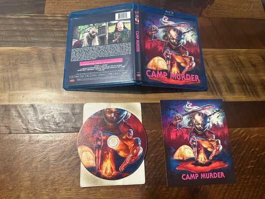 Camp Murder (Blu ray, SRS Cinema, 2021 Obscure Horror)