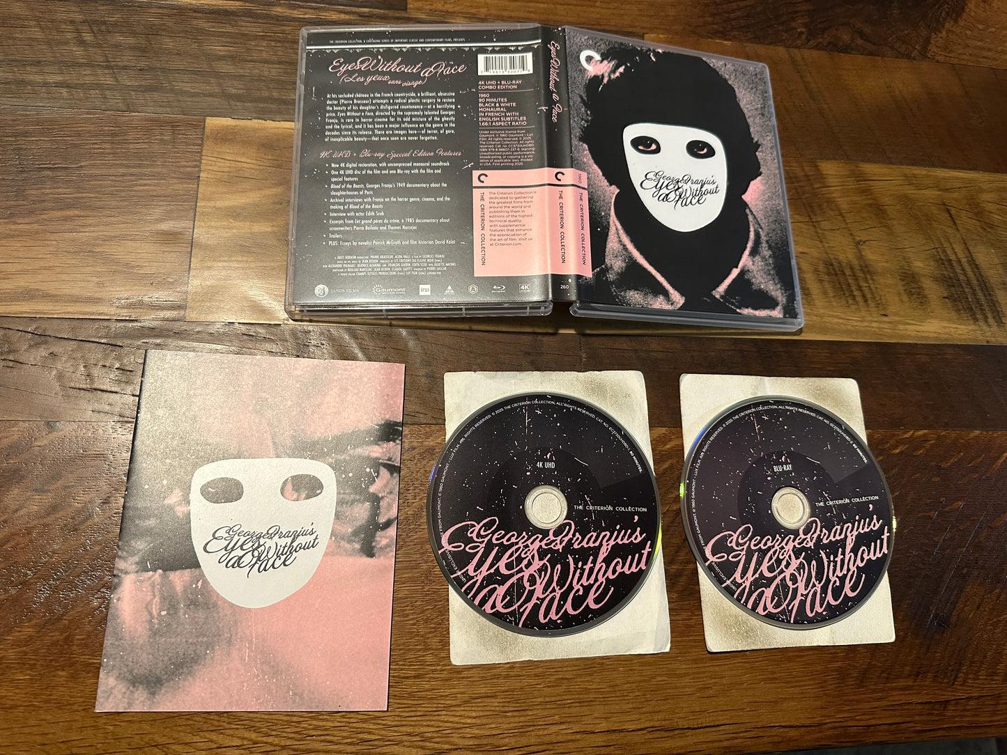 Eyes Without A Face (4K Ultra HD, Criterion Collection, 60’s Horror Classic)