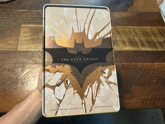 The Dark Knight Trilogy (4K Ultra HD, Tin Packaging, Steelbooks, No Digital)