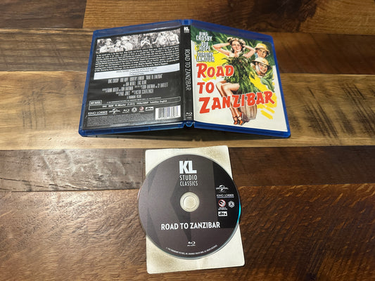 Road To Zanzibar (Blu ray, Kino Lorber, Bing Crosby 40’s Classic)