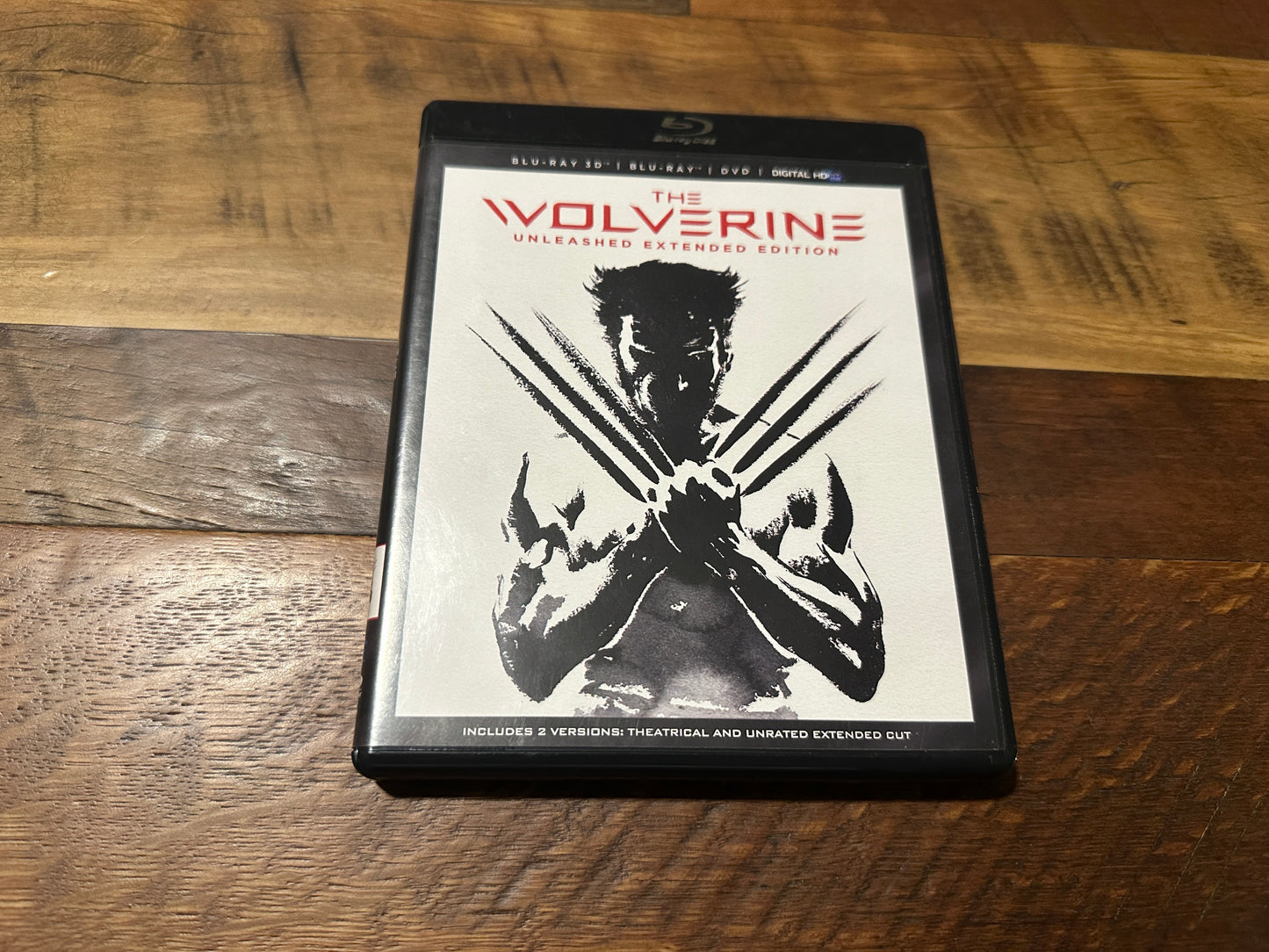 The Wolverine (Blu ray 3D/Blu ray/ DVD, Unleashed Extended Edition, No Digital)