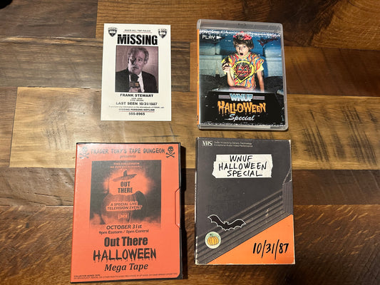 WNUF Halloween Special Part 1 & 2-Slips-Part 2 Is Limited Edition & New-