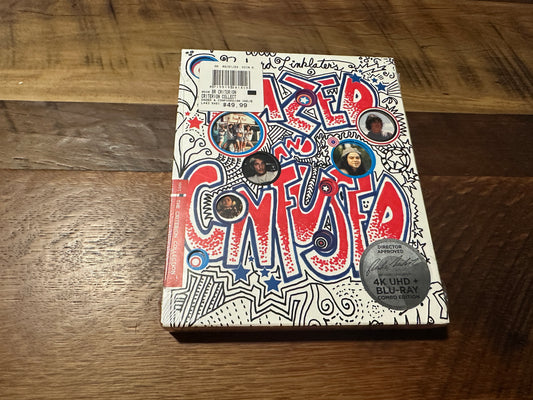 Dazed and Confused (4K Ultra, Criterion Collection, 90’s Classic, NEW)