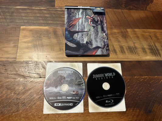 Jurassic Park Rebirth 4K Ultra HD/Blu ray-2 Disc-Universal-No Digital-