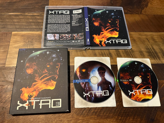 Xtro 3 Blu ray-Vinegar Syndrome-Slipcover-90’s Horror Classic-