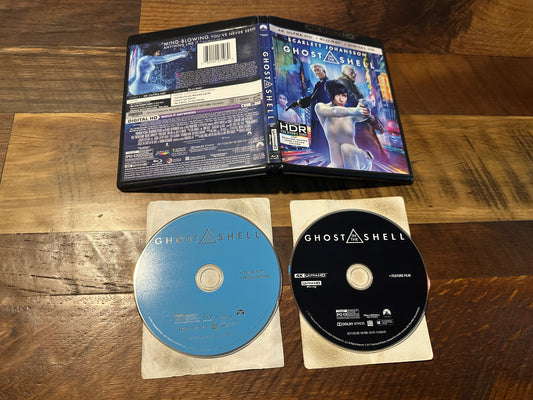 Ghost In The Shell (4K Ultra HD/Blu ray, Paramount, 2 Disc, No Digital)