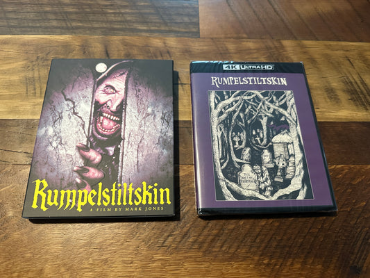 Rumpelstiltskin (4K Ultra HD, Terror Vision, 90’s Horror, Slipcover, NEW)