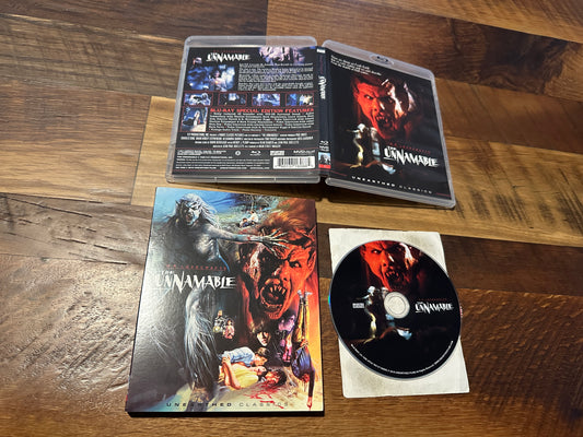 The Unnamable Blu ray-Unearthed Films-Slipcover-HP Lovecraft