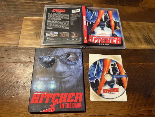 Hitcher In The Dark (Blu ray, Vinegar Syndrome, Slipcover, 80’s Horror)