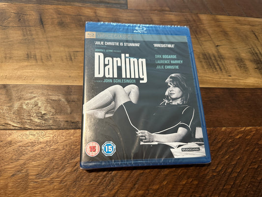Darling (Blu ray, Studiocanal, 60’s Classic, Region B, Julie Christie, NEW)