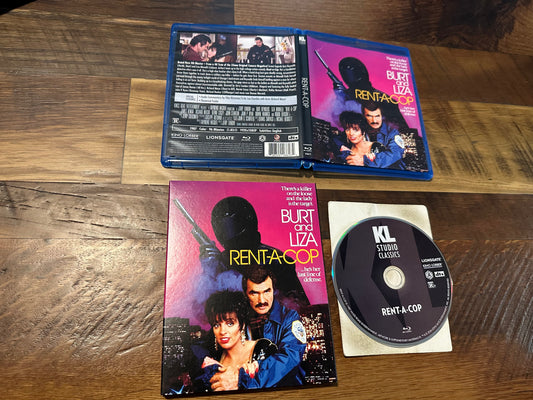 Rent-A-Cop Blu ray*Kino Lorber-80's Classic-Slipcover-Bert Reynolds-