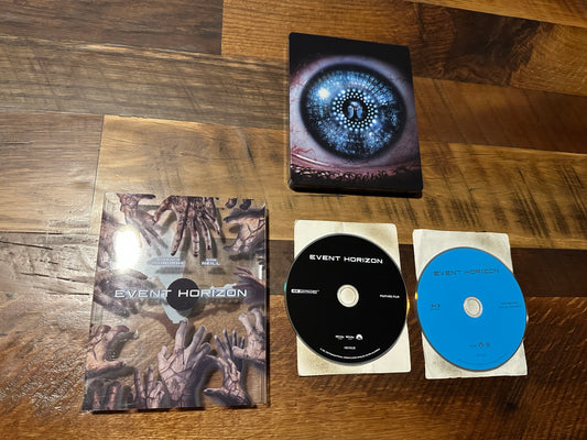 Event Horizon (4K Ultra HD/Blu ray, Steelbook, Slipcover, 2 Disc, No Digital)