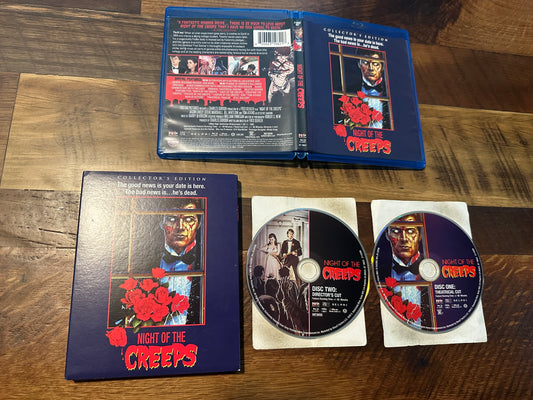 Night of the Creeps Blu ray-Scream Factory-Slipcover-Collector’s Ed