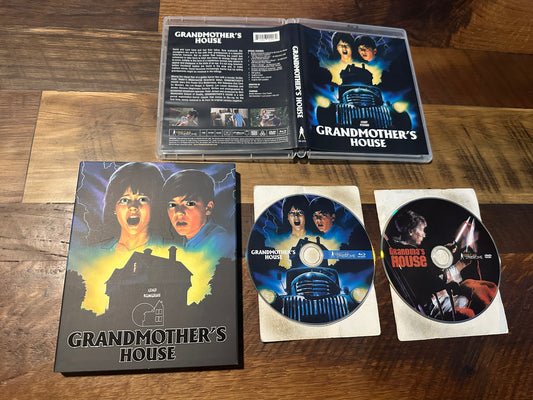 Grandmother’s House Blu ray-Vinegar Syndrome-Slipcover-80’s Horror