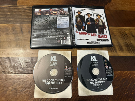 The Good The Bad And The Ugly (4K Ultra HD, Kino Lorber, 60’s Classic)