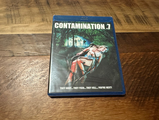 Contamination .7 Blu ray-Scream Factory-90’s Classic Horror-NEW-