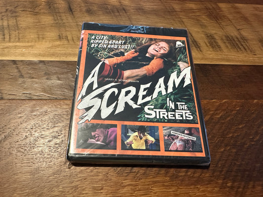 A Scream In The Streets Blu ray-Severin Films-70’s Classic-Slipcover