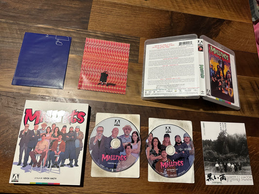 Mallrats Blu ray-Arrow Video-Slipcover-Kevin Smith-Booklet-