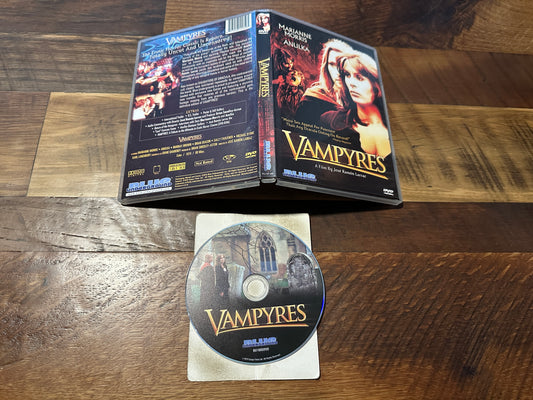 Vampyros (DVD, Blue Underground, 70’s Horror, Widescreen)