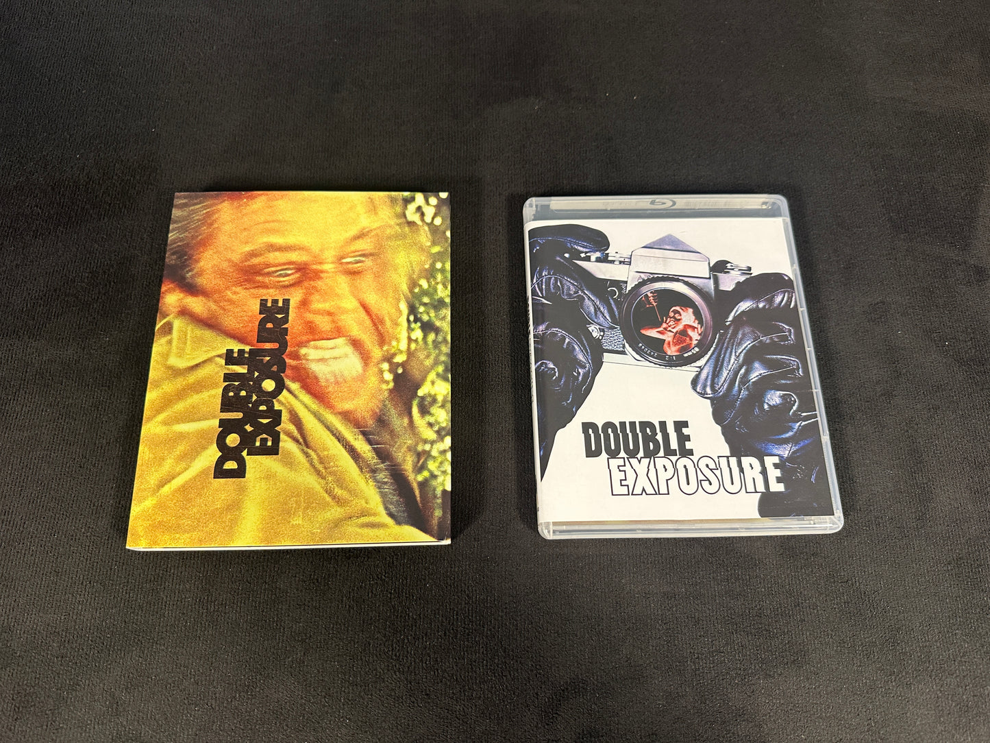 Double Exposure (Blu ray, Vinegar Syndrome, Rare OG Slipcover, 2 Disc, 80’s)