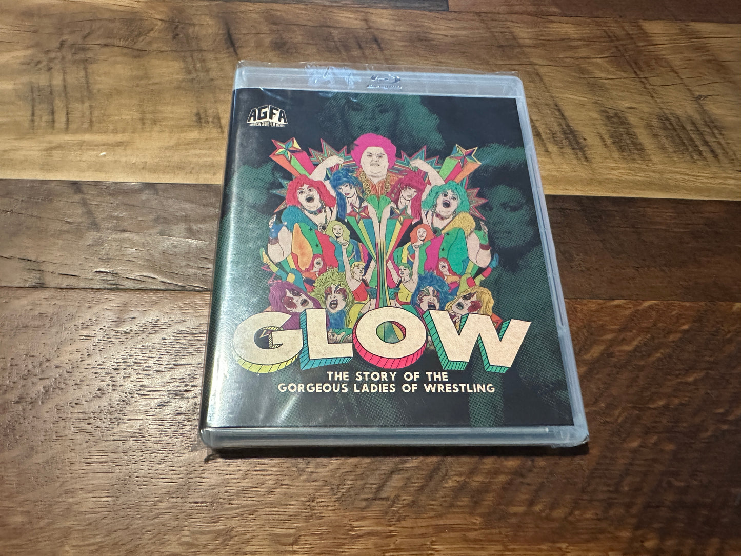 Glow The Story of the Gorgeous Ladies Of Wrestling Blu ray-AGFA-NEW