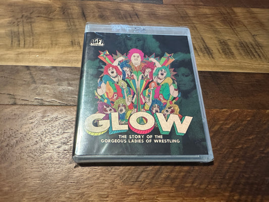 Glow The Story of the Gorgeous Ladies Of Wrestling Blu ray-AGFA-NEW