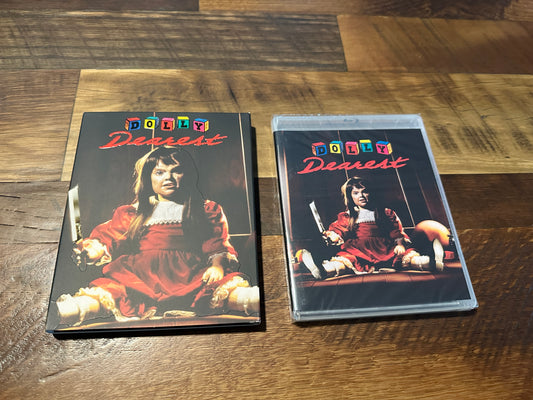 Dolly Dearest (Blu ray, Vinegar Syndrome, OOP Slipcover, 90's Horror, NEW)