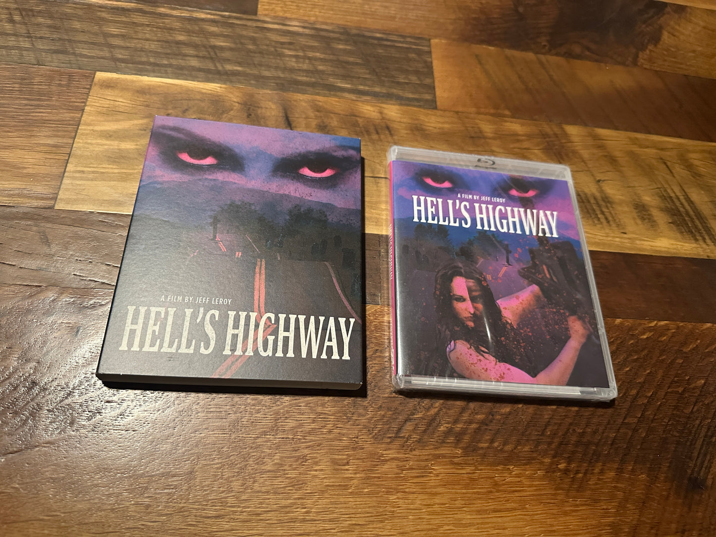 Hell’s Highway (Blu ray, Terror Vision, Slipcover, Jeff Leroy, NEW)