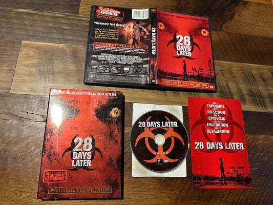 28 Days Later DVD-20th Century Fox-Widescreen Special Ed-Slipcover-