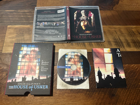 The House Of Usher (Blu ray-Vinegar Syndrome, Slipcover, 4000 Made)