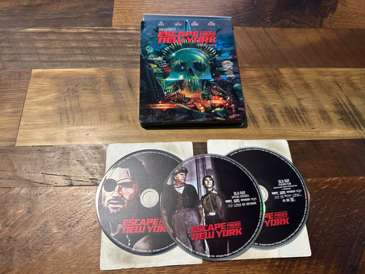 Escape From New York 4K Ultra HD/Blu ray-Scream Factory-Steelbook-