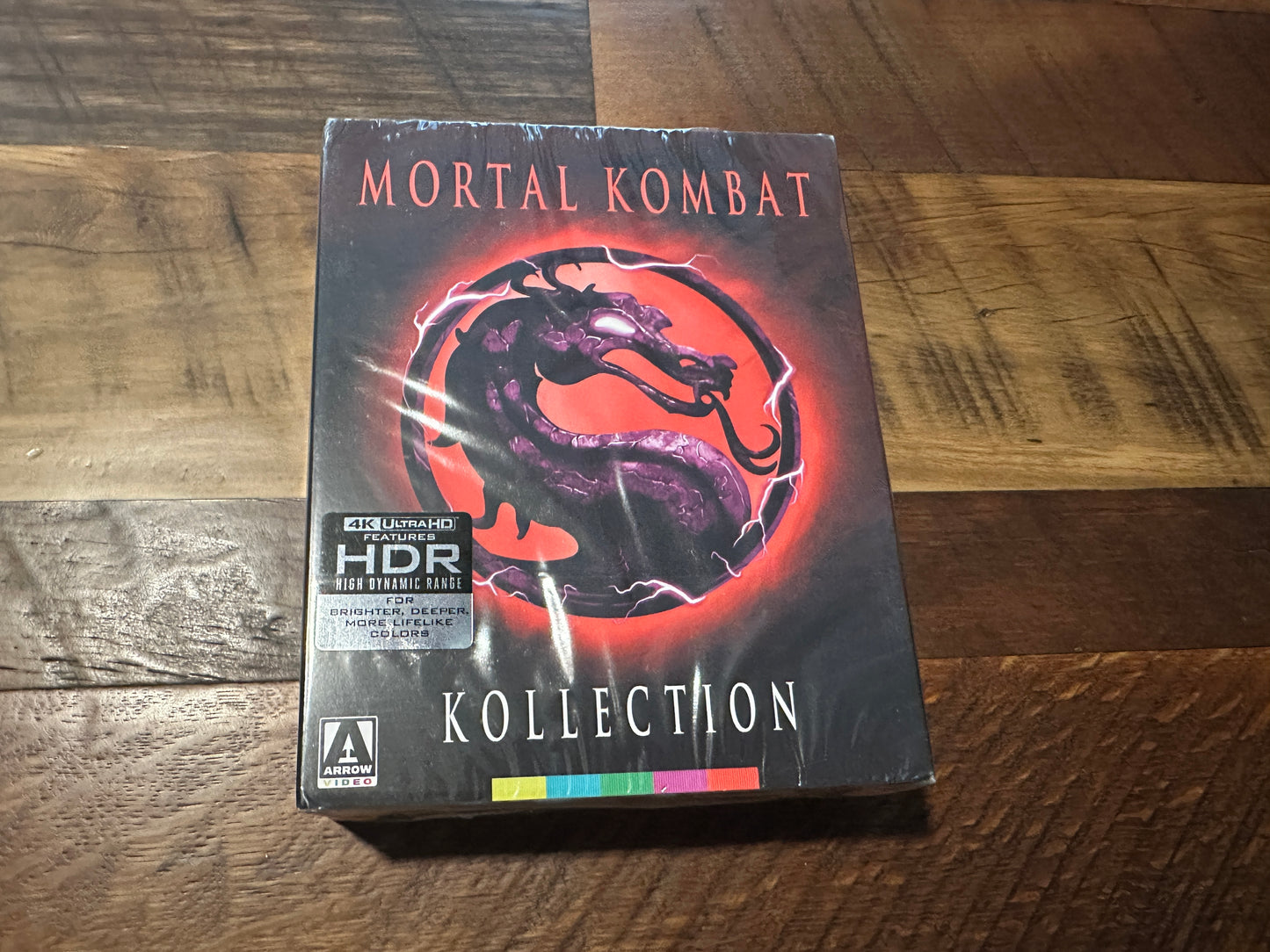 Mortal Kombat Kollection (4K Ultra HD, Arrow Video, Limited Ed, Slipcover, NEW)