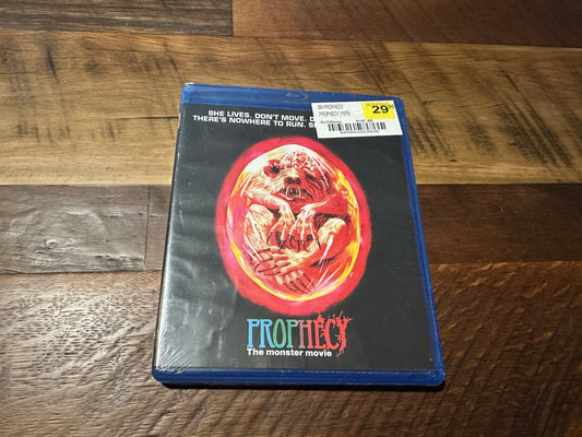 Prophecy (Blu ray, Scream Factory, 70’s Horror Classic, NEW/Sealed)