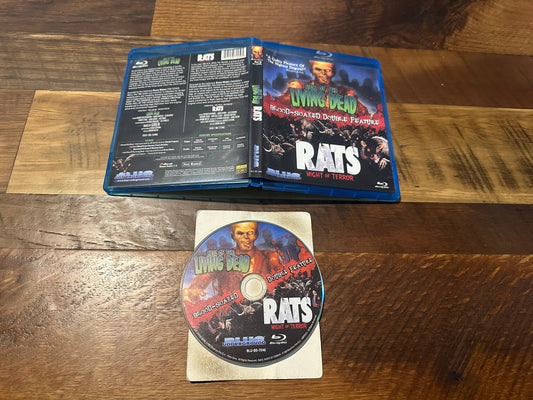 Hell of the Living Dead & Rats (Blu ray, Blue Underground, Double Feature)