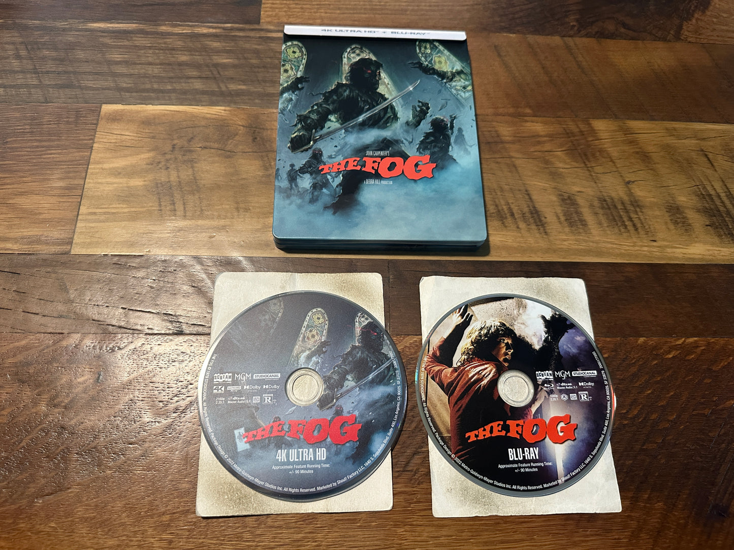 The Fog (4K Ultra HD/Blu ray, Scream Factory, Steelbook, 2 Disc)