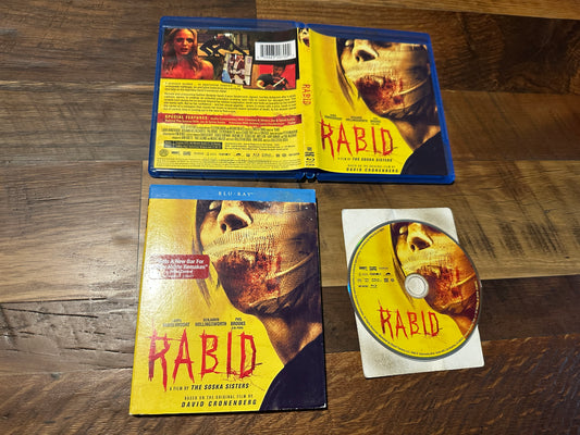 Rabid (Blu ray, Scream Factory, Slipcover, 2019 Horror, Widescreen)