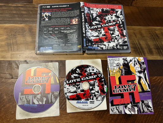 Love Camp 7 Blu ray Blue Underground-Rare 2 Disc Limited Edition-