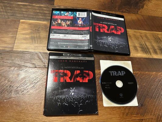 Trap 4K Ultra HD-Warner Bros-Slipcover-Widescreen-No Digital-