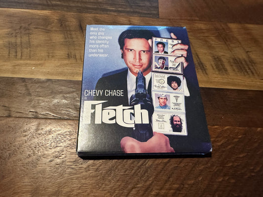 Fletch (Blu ray, Kino Lorber, 80's Classic, OOP Slipcover, Chevy Chase, NEW)