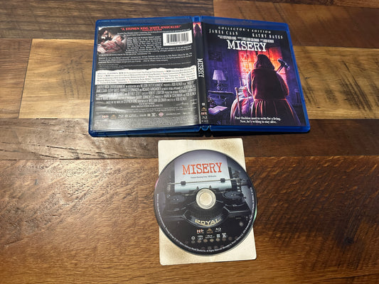 Misery Blu ray-Scream Factory-Collector’s Edition-Kathy Bates Classic-